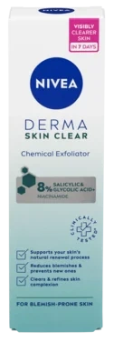 Nivea Derma Skin Clear Night Exfoliator, 40ml