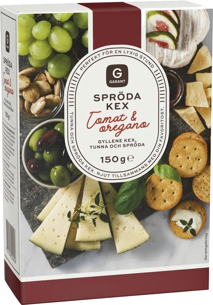 Spröda Kex Tomat & Oregano