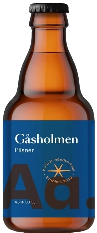 Gåsholmen Pils 0,33l Fl Kaab Bryggeri