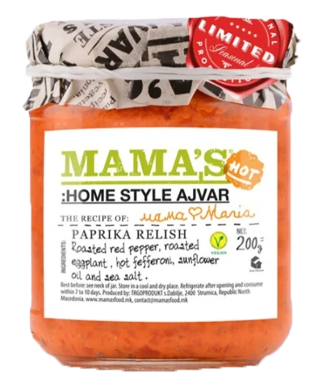 Mama`s Ajvar Hot 200g