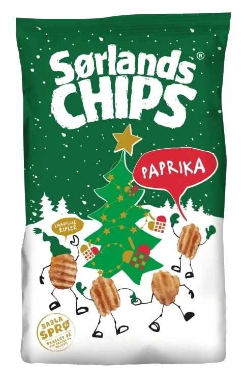 Sørlandschips Rifla Paprika 300g