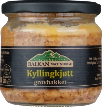 Kyllingkjøtt Grovhakket 290g Balkan Mat Norge
