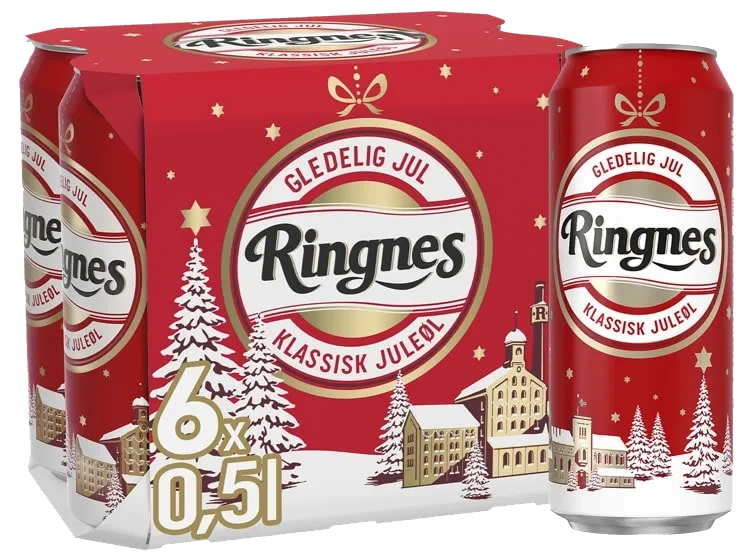 Ringnes Juleøl 0,5lx6 boks