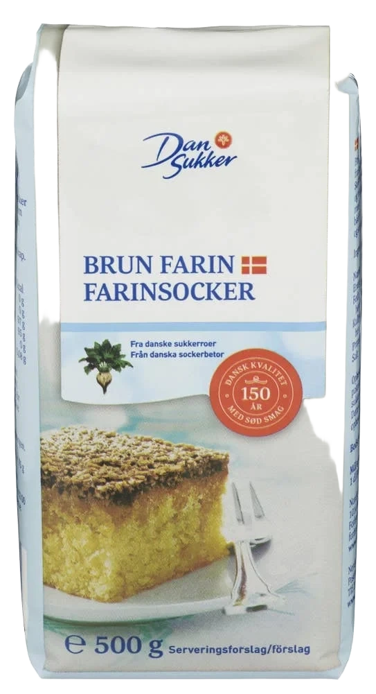 Brunt sukker 500 g