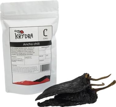 Ancho Chili, 100gr Hel Krydra