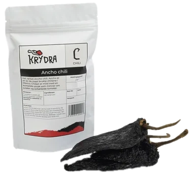 Ancho Chili, 100gr Hel Krydra