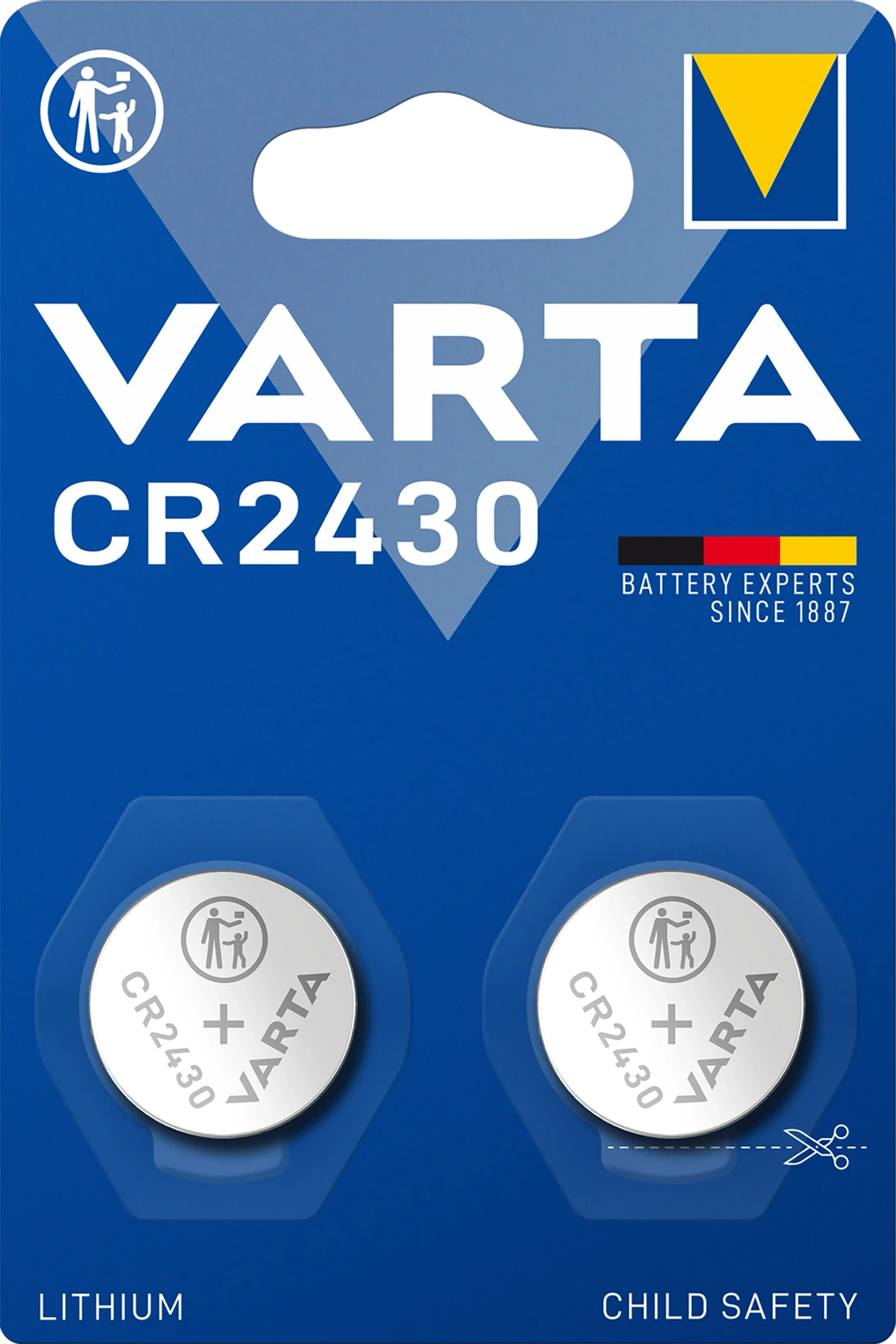 Batteri Lithium CR2430 2-pack