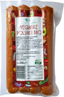Veganske Pølsiner Bbq