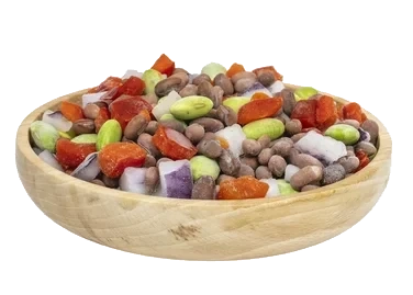 Salatblanding med Adzukibønner 6x1kg Norrek