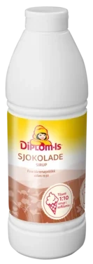 Sjokoladesirup 0.8l Diplom-is