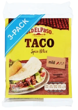 Taco Spice Mix 3x25g Old El Paso