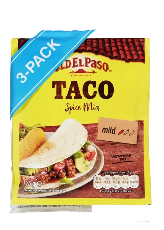Taco Kryddermiks 3-pk Old El Paso