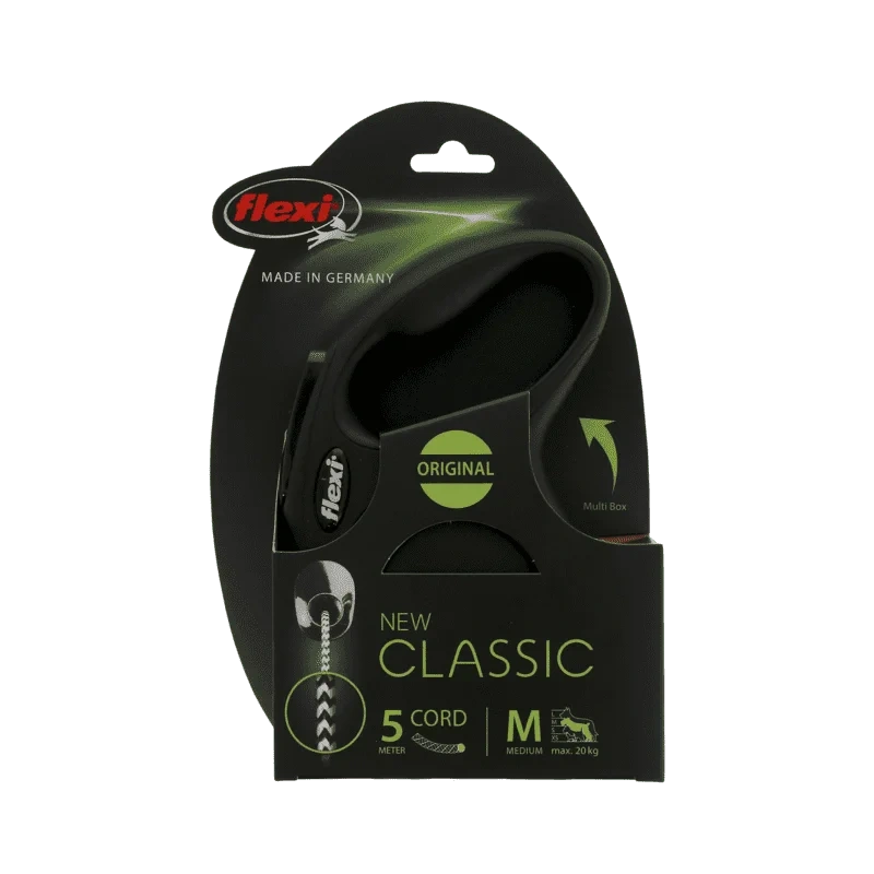 Flexi Bånd New Classic Svart 5m M