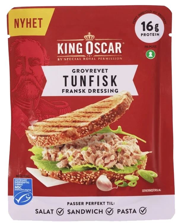 Fransk Dressing Tunfisk 85g King Oscar