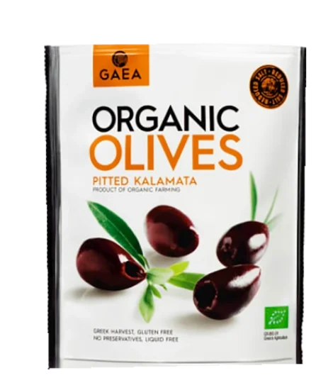 Gaea Kalamata Oliven u/stein 150g