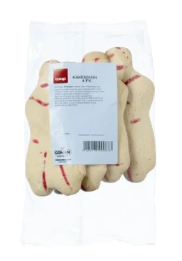 Coop Kakemenn 4pk 250g