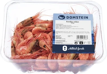 Reker Kokte Ferske 500g