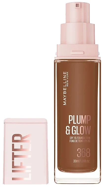 Foundation Lifter Plump&Glow 368 30ml Maybelline