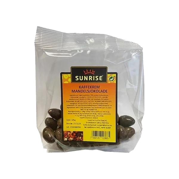 Kaffekrem - Mandelsjokolade