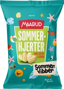 Sommerhjerter 100g Sommervibber