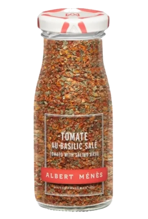 Tomat med Saltet Basilikum 70g Albert Ménès