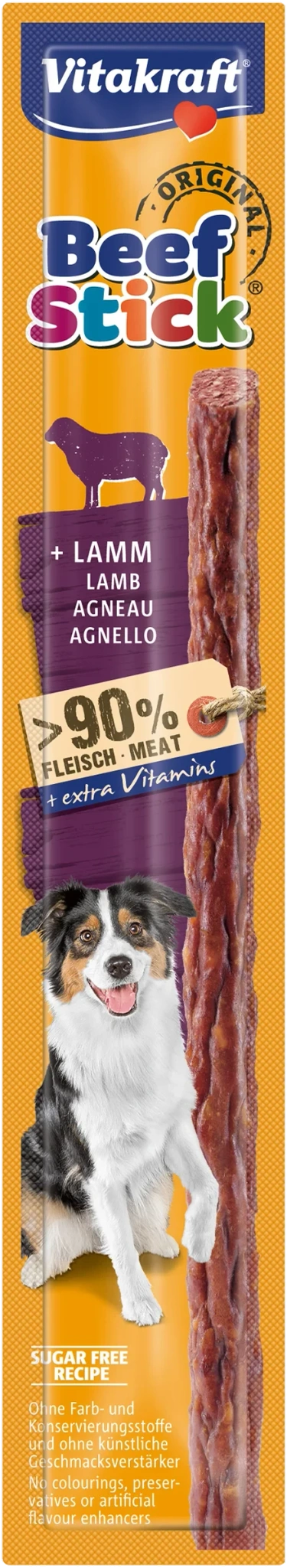 Hundgodis Beef-Stick Lamm