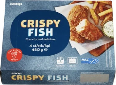 Coated White Fish Frz, Msc