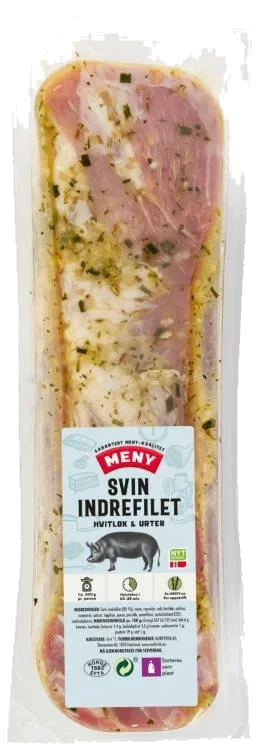 Svin Indrefilet Urtemarinert Ca570g Meny