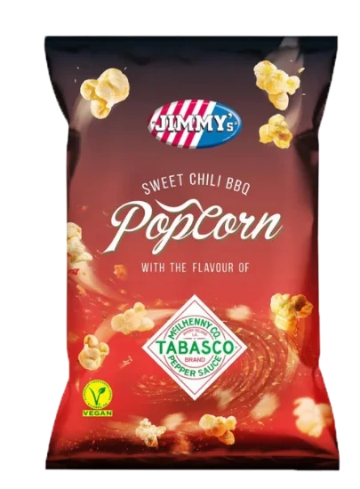 Popcorn Tabasco Sweet Chili BBQ 90g