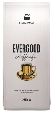 Evergood Koffeinfri Filtermalt 250g
