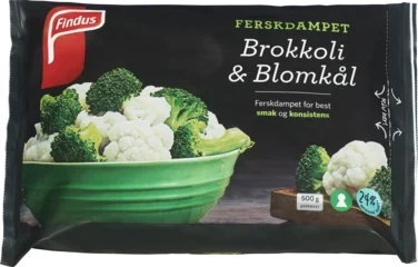 Brokkoli & Blomkål 12x500g