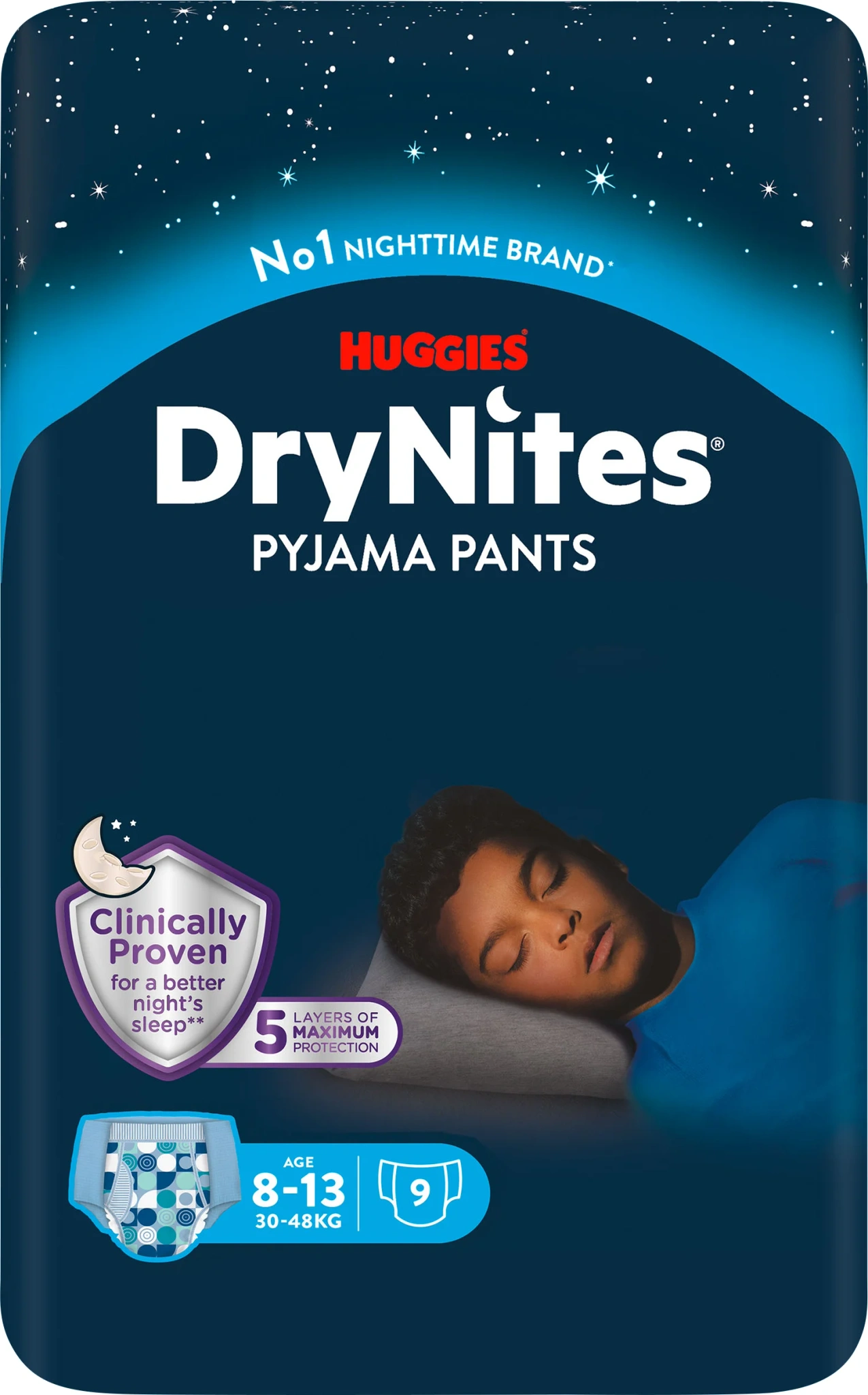 Dry Nites Pants Boy 27-57 Kg