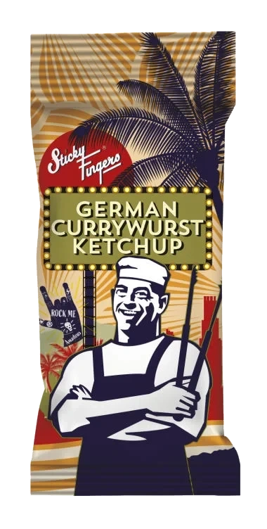 Sticky Fingers Curry Ketchup 30g Solina