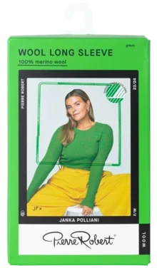 Wool Long Sleeve Green L/xl