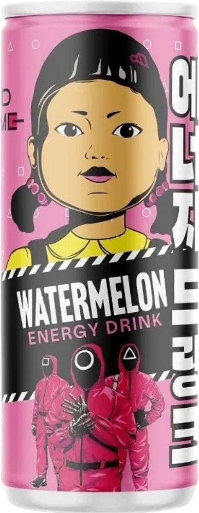 Squid Game Energy Drink Watermelon 250 ml