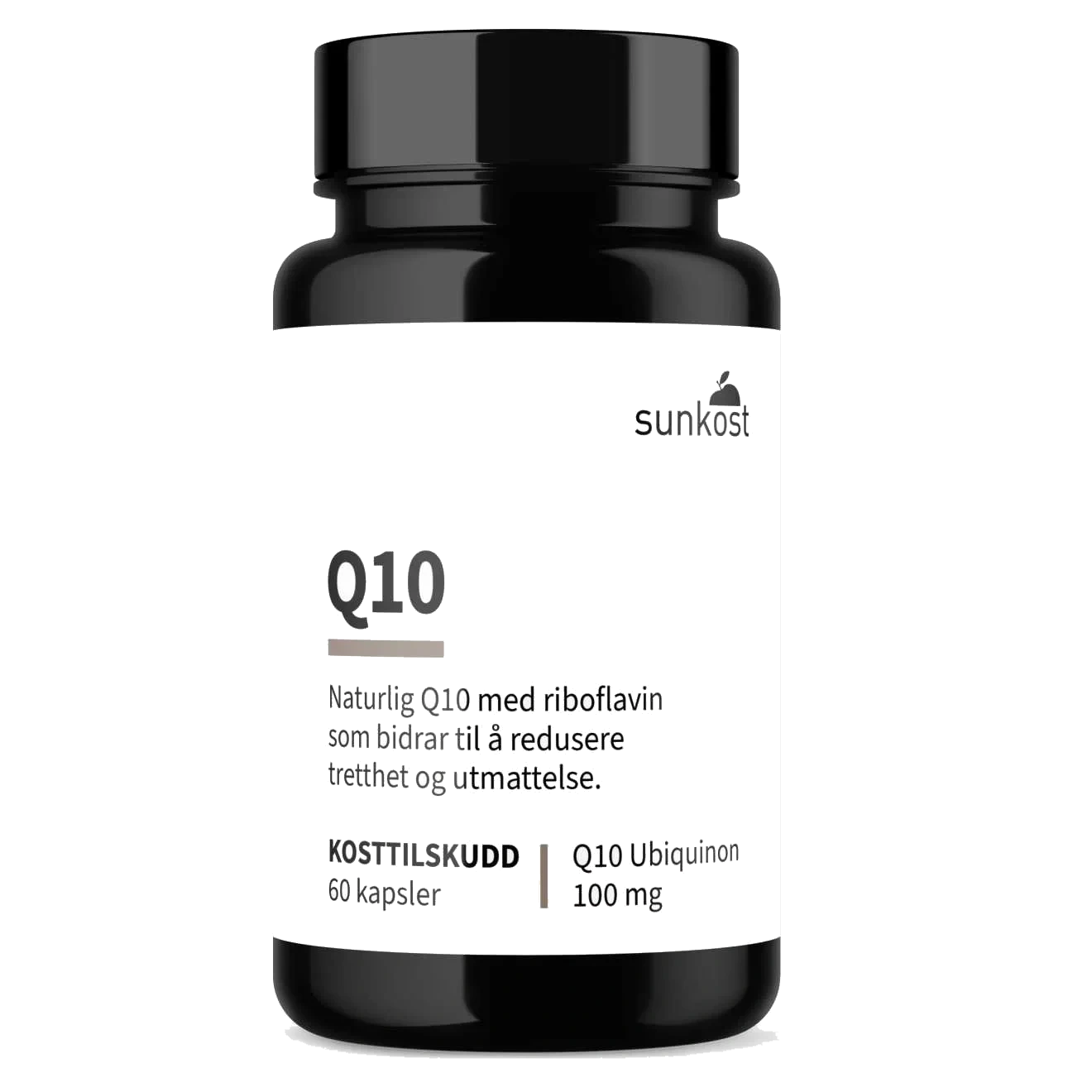 Sunkost Q10 100 mg (Coenzym Q10 tilskudd)