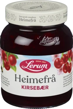 Kirsebærsyltetøy Heimefrå 390g Lerum