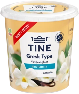 Yoghurt Gresk Type Vanilje 850g Tine