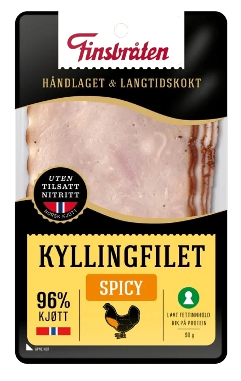 Kyllingfilet Spicy 90g Finsbråten