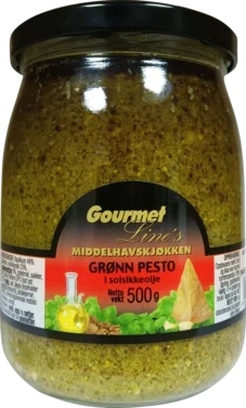Grønn Pesto Genovese 500g Gourmet Line