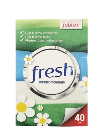 Fresh Tørketrommelark 40ark