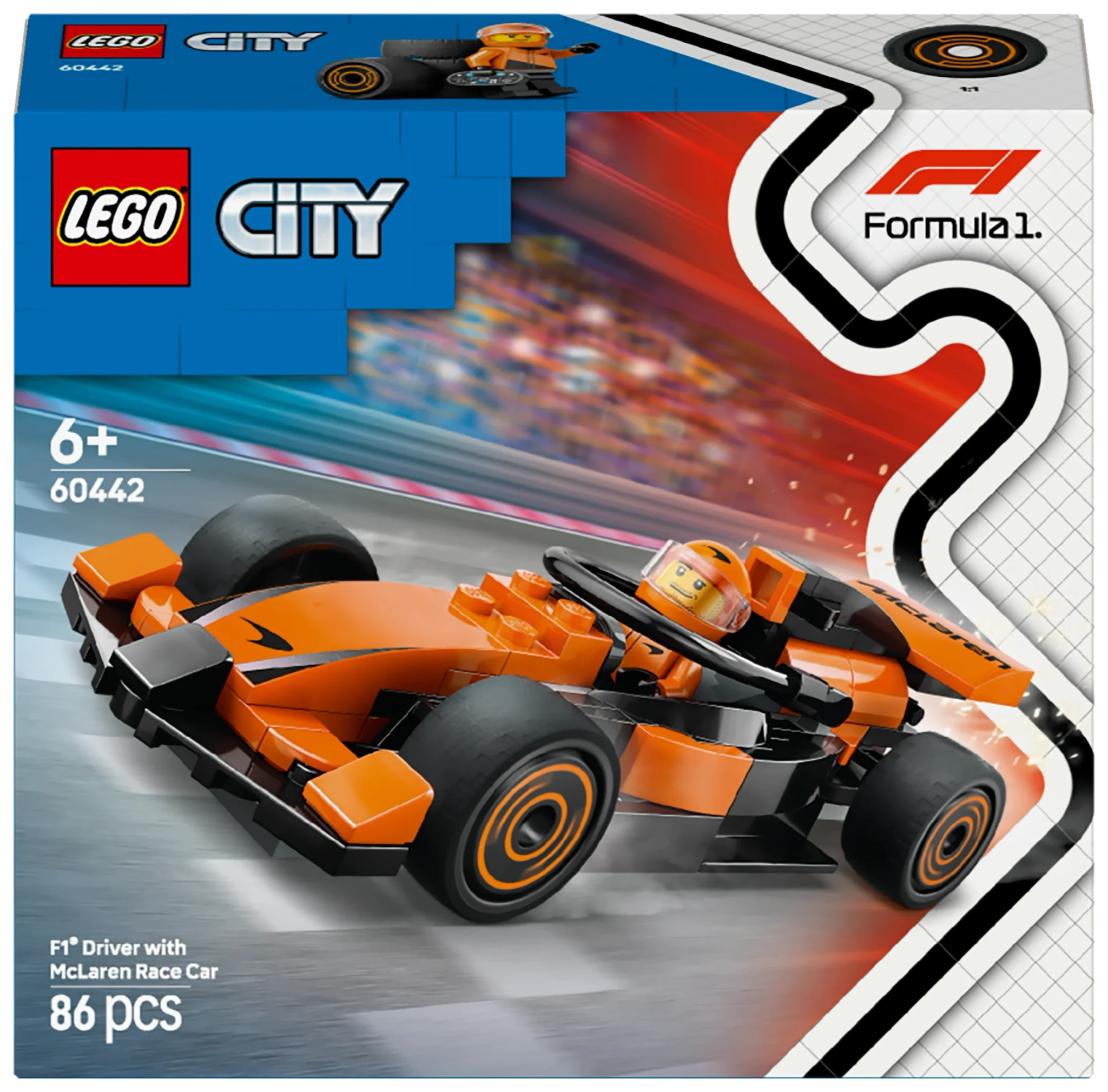 F1® förare med McLaren racerbil