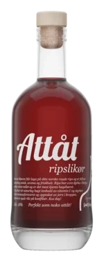 Attåt Ripslikør 50cl Flaske 18%