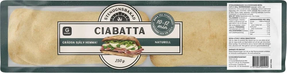 Ciabatta Naturell