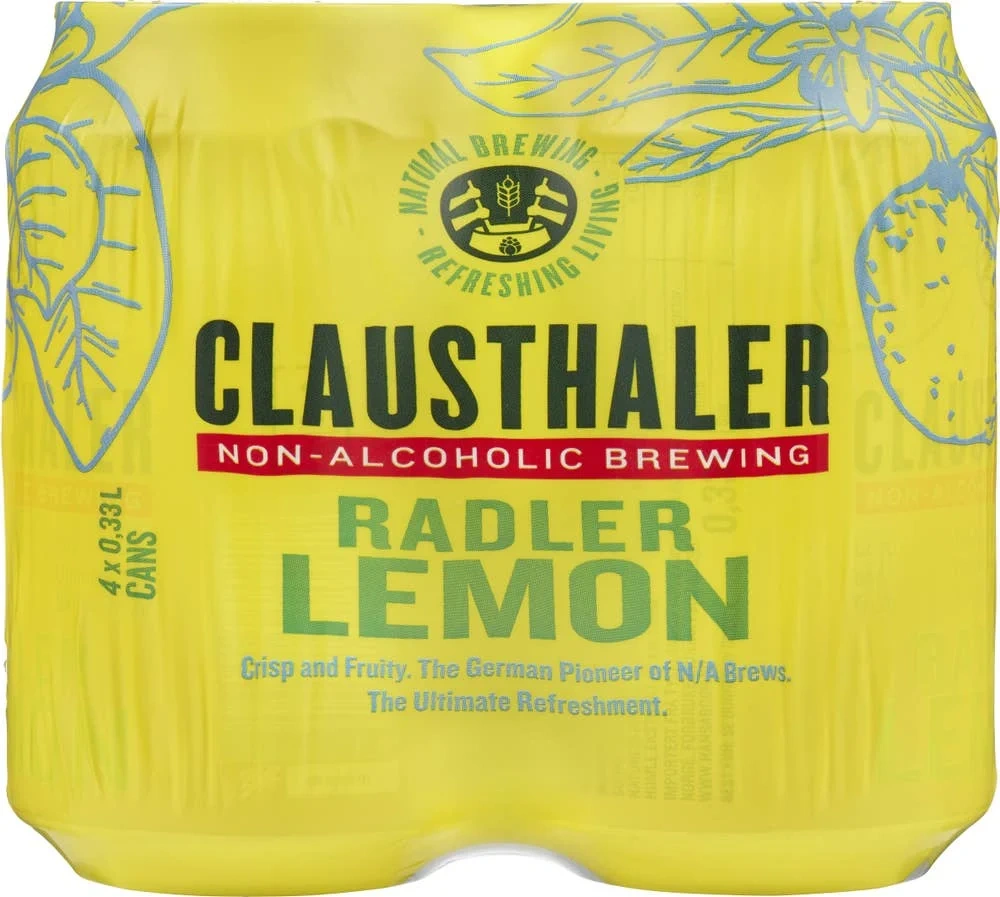 Clausthaler Radler Lemon