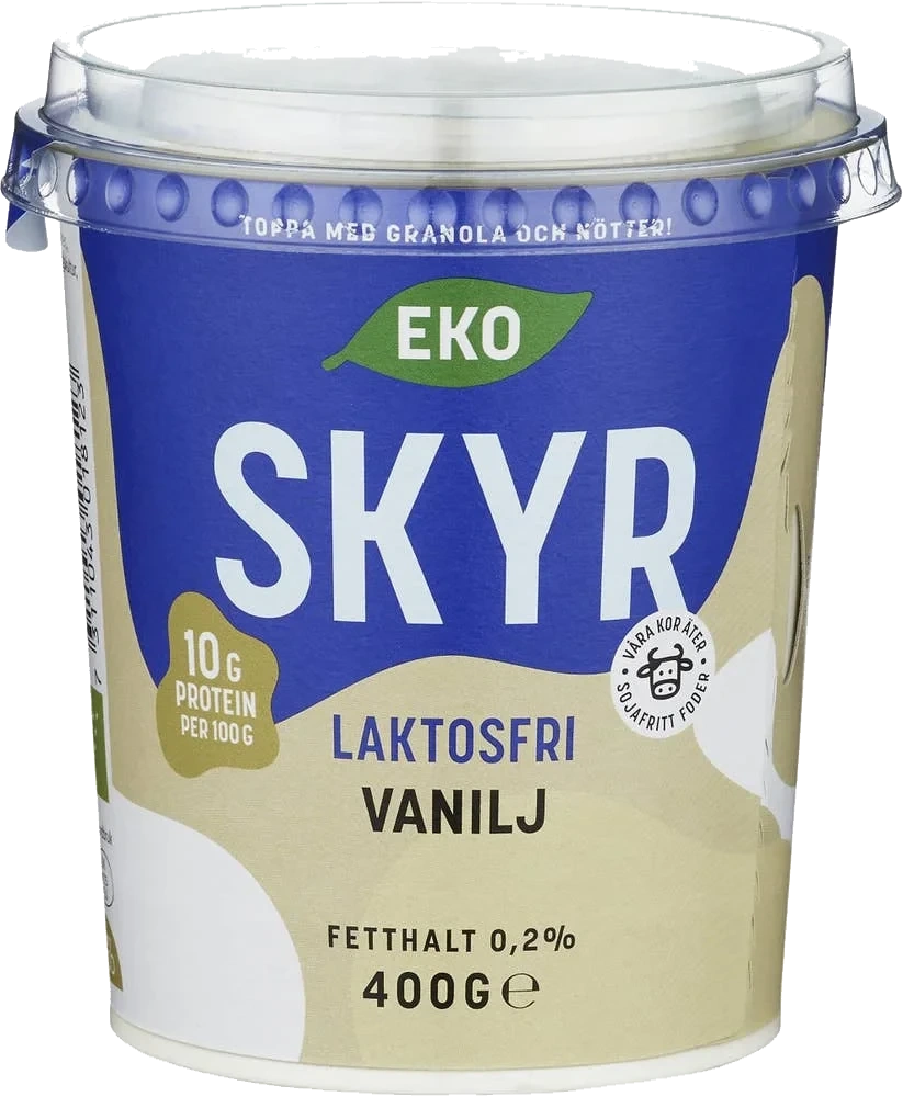 Skyr Vanilj Laktosfri 0.2% EKO