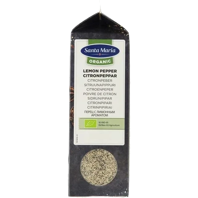 Sitronpepper Økol. 650g