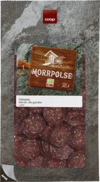 Coop Morrpølse 120g