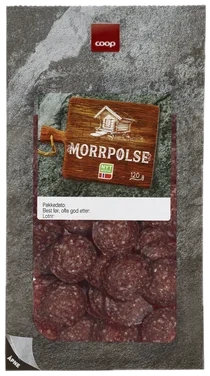 Coop Morrpølse 120g