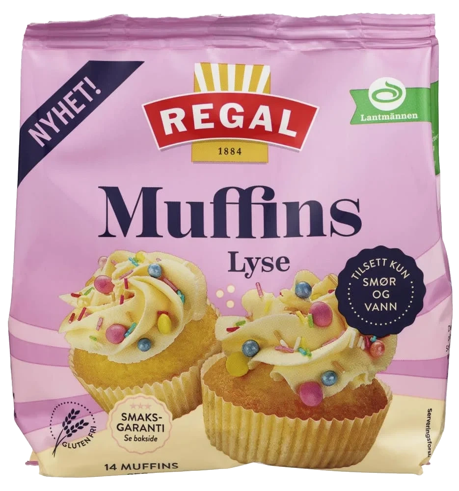 Lyse muffins